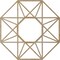 Ekena Millwork Guardian Wood Fretwork Pierced Ceiling Medallion, Hickory, 22"OD x 8 1/2"ID x 1/4"T CMWP22X22X0250GDHI - alternate 2